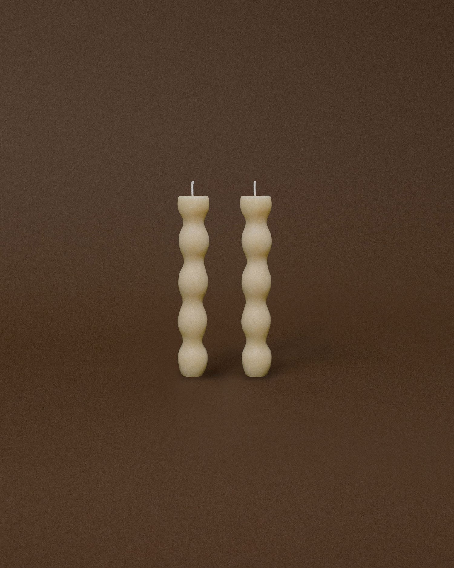 Boule Candle Pair