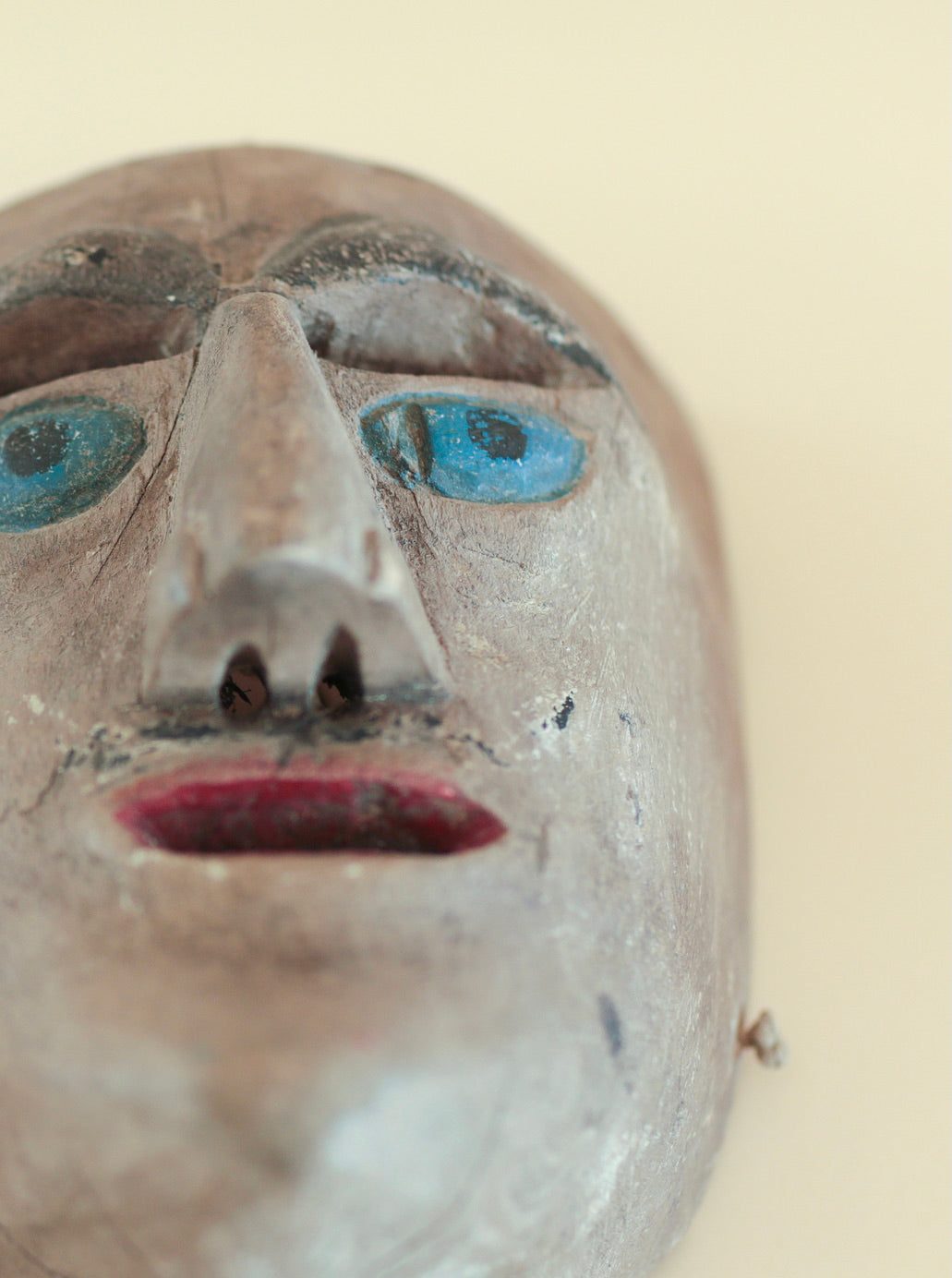 Antique Mexican Carnival Mask 01