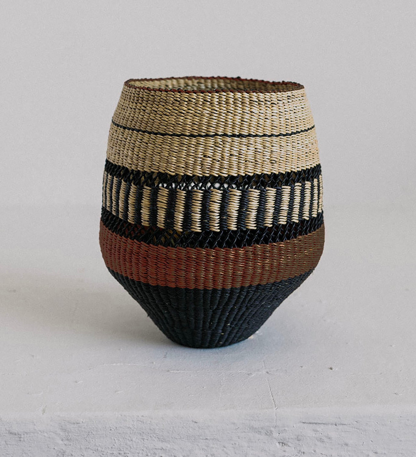 Pinstripe Vase