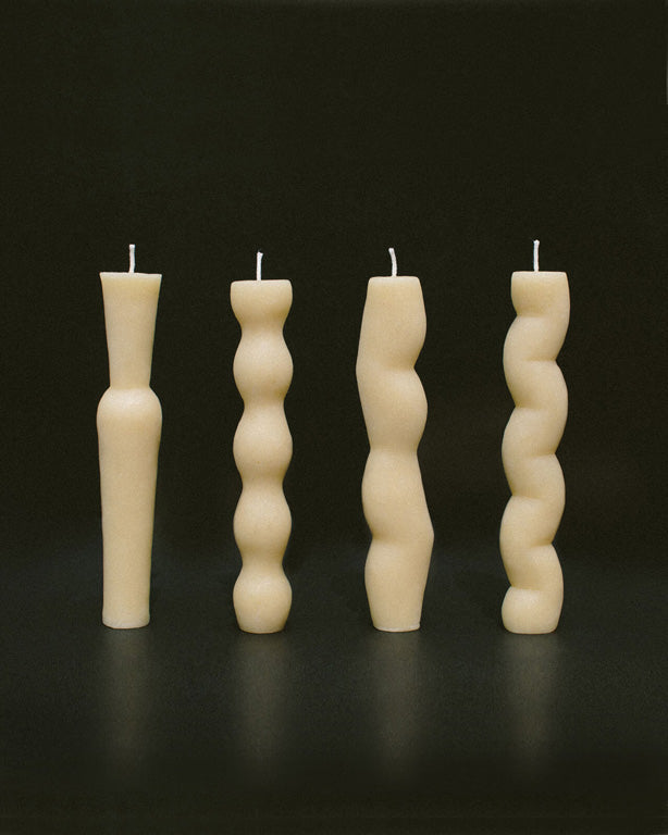 Boule Candle Pair