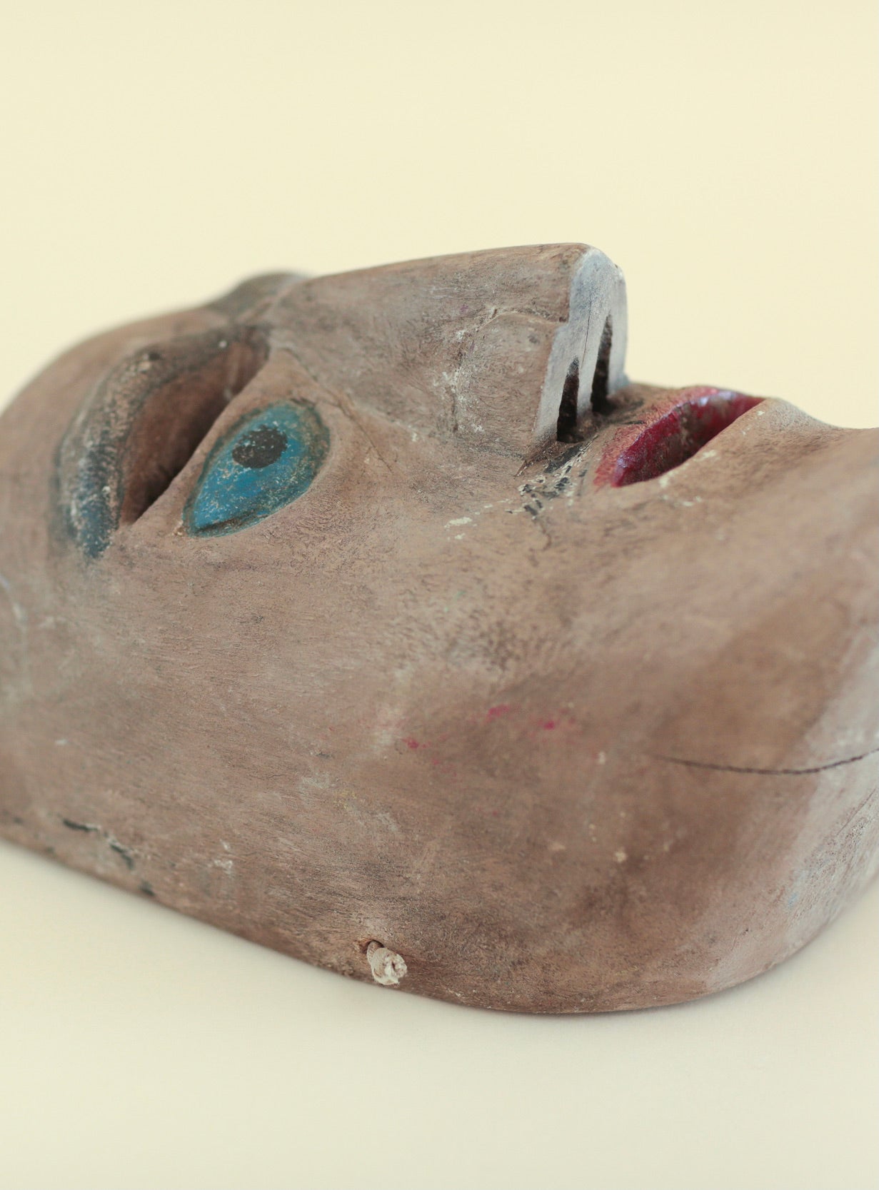 Antique Mexican Carnival Mask 01