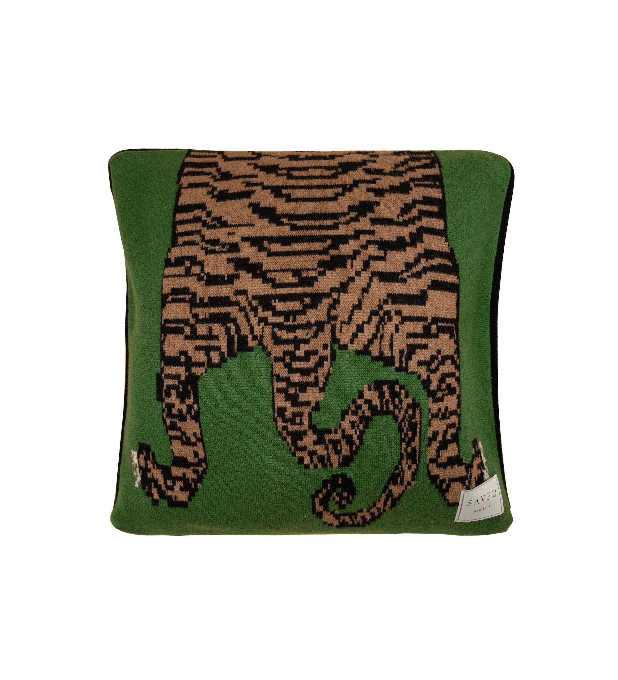 Tiger Rug Cashmere Pillow