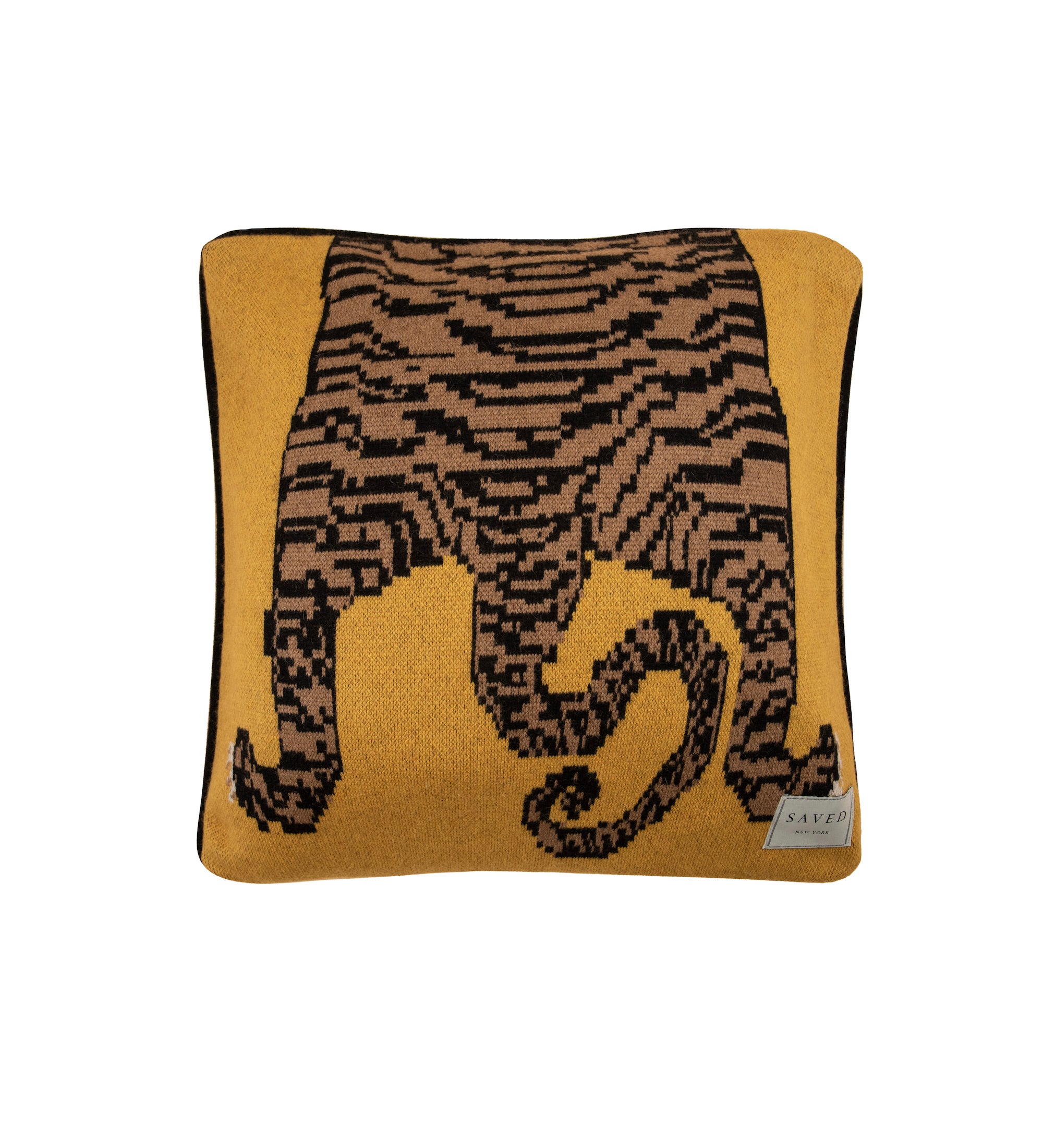 Tiger Rug Cashmere Pillow