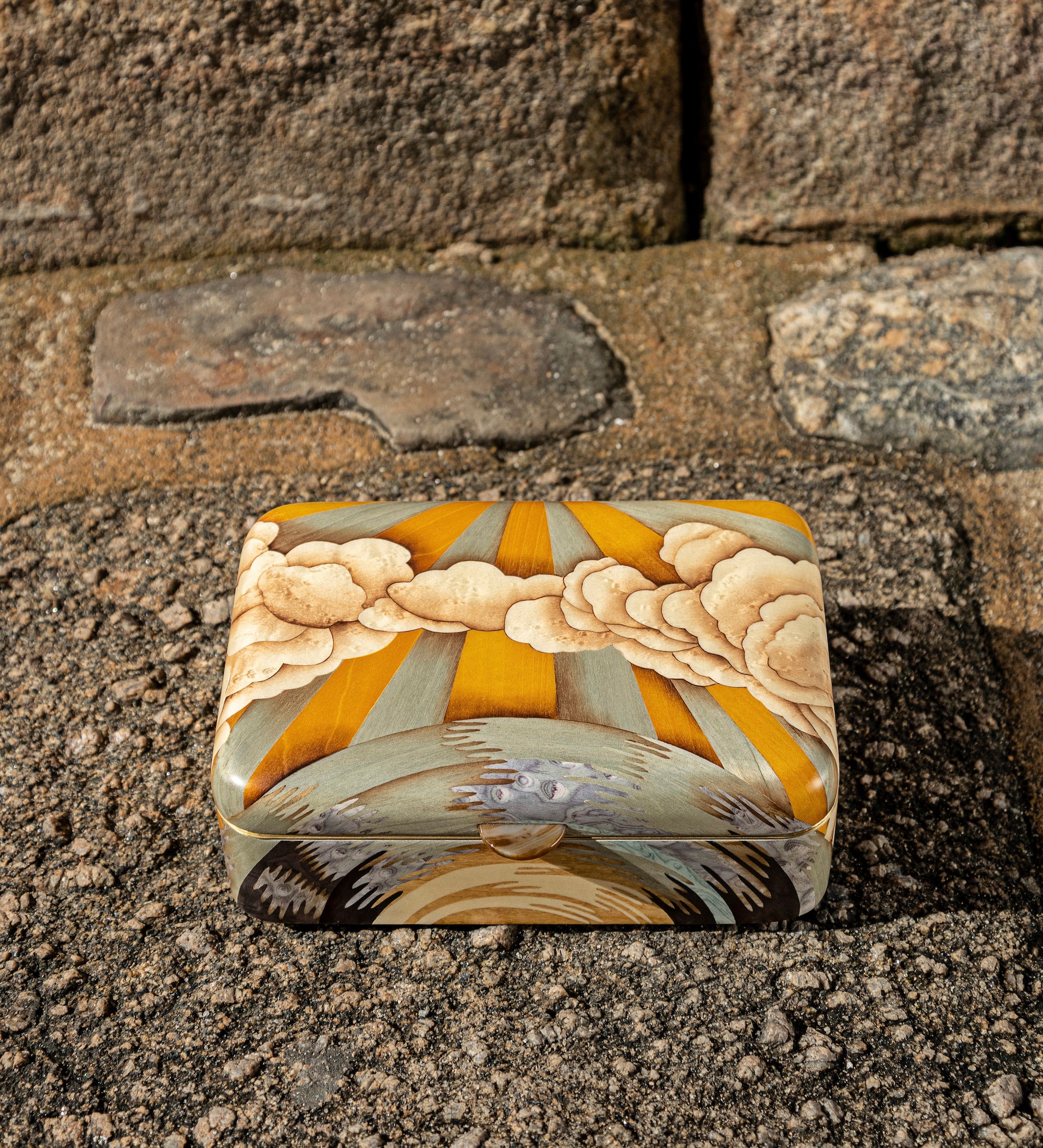 Marquetry Divine Rays Treasure Box